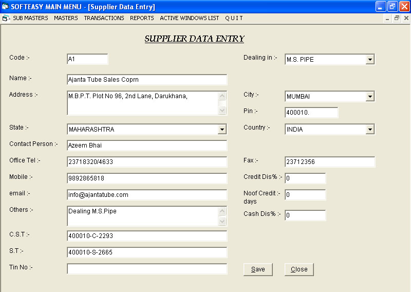 Material Management and Production Manufacturing Software