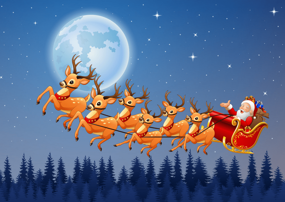 A List of Santa's Reindeers Names [And Their Personalities] Santa