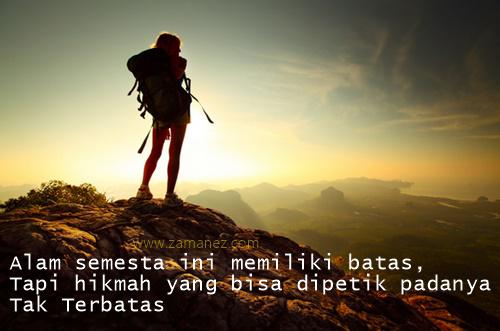 Hiburan bisa datang dari mana aja. Kata Kata Indah Untuk Alam Semesta