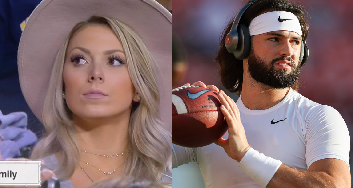 Social media on fire about WVU QB Will Grier, wife during first start