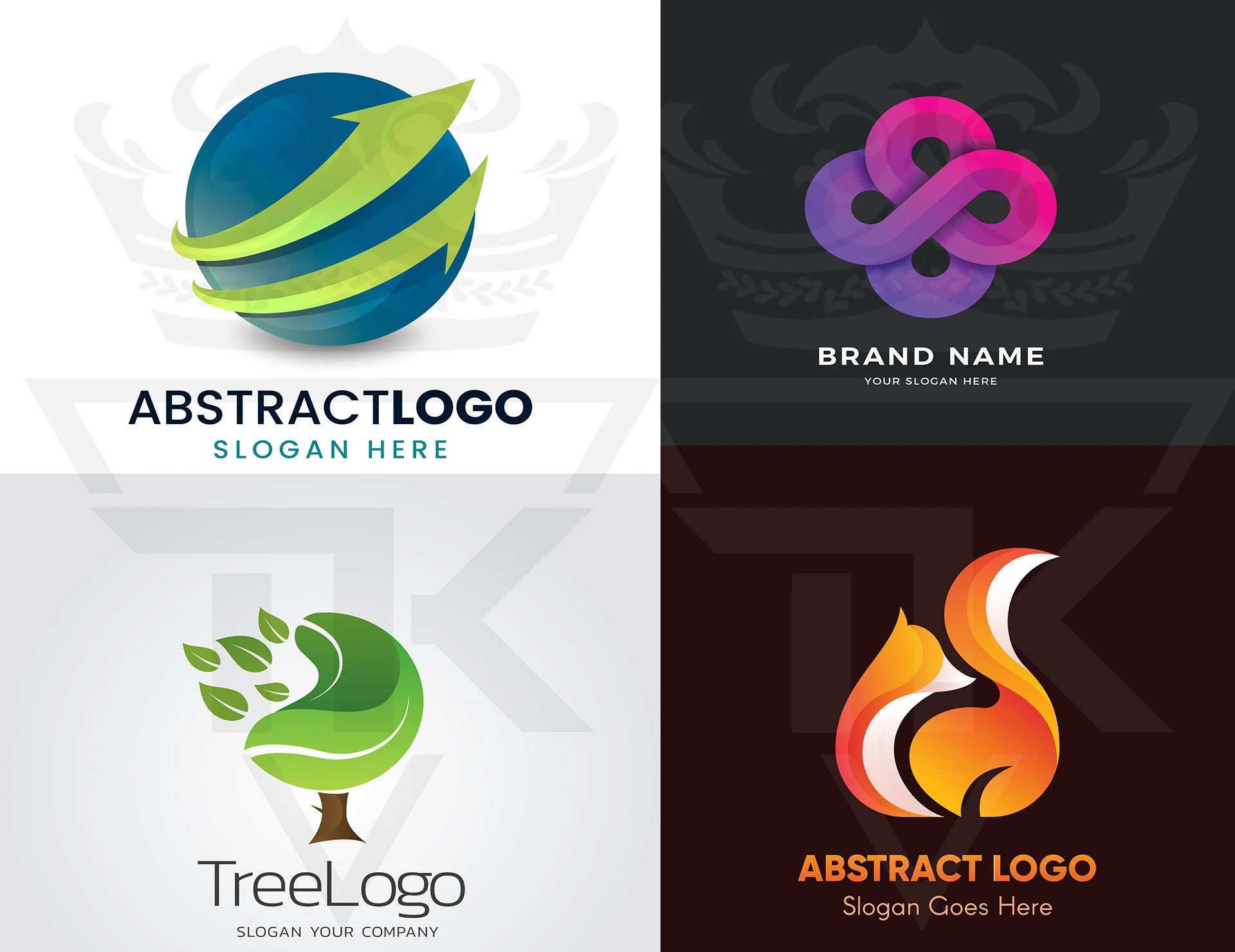 I will make creative and modern logo design for you for