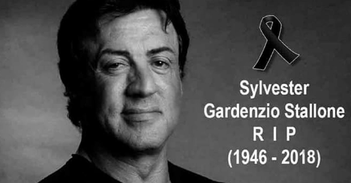 Sylvester Stallone Confirms He Is Still Alive Following "Sick" Death Reports