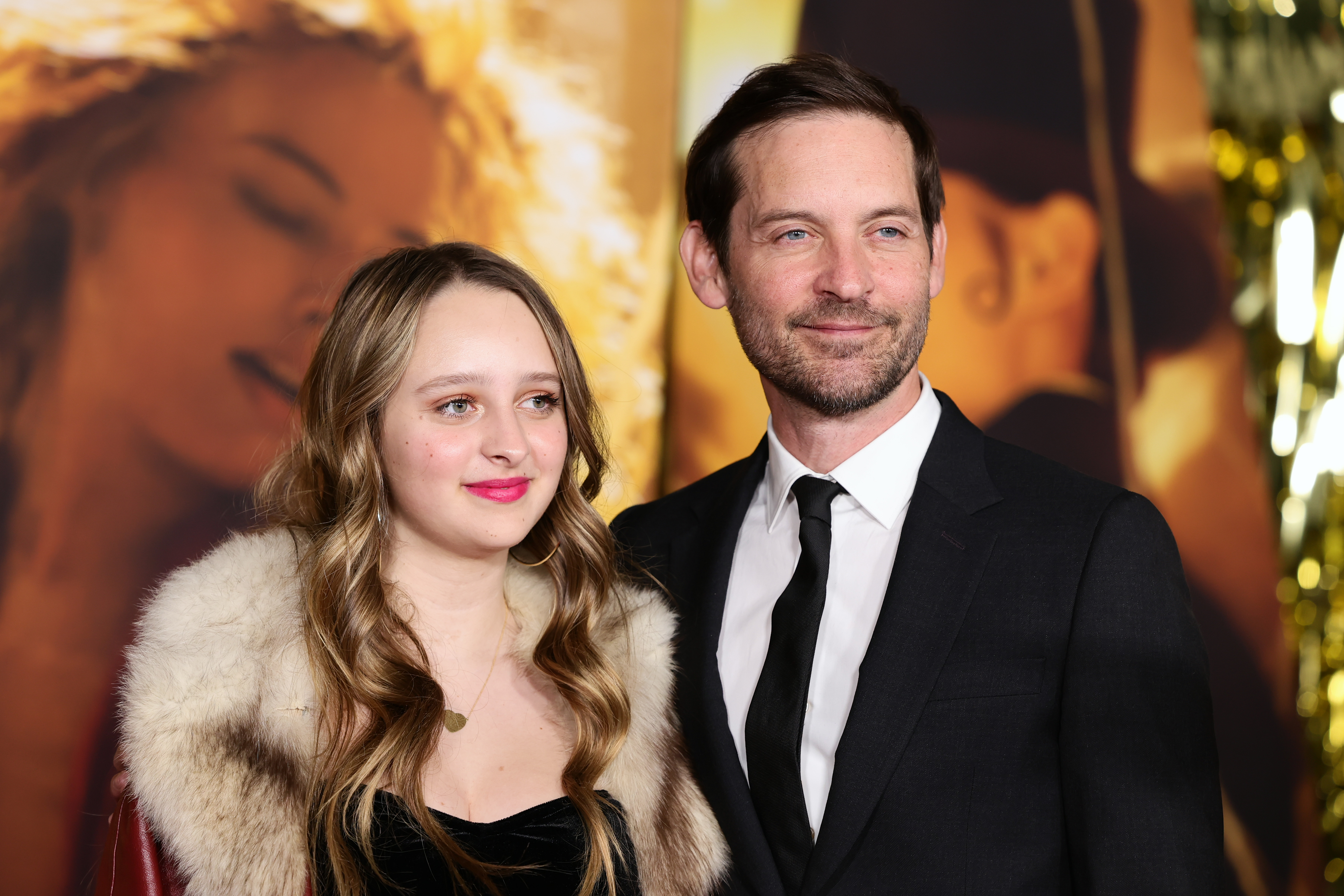 Tobey Maguire's Daughter Ruby Makes a Rare Red Carpet Appearance