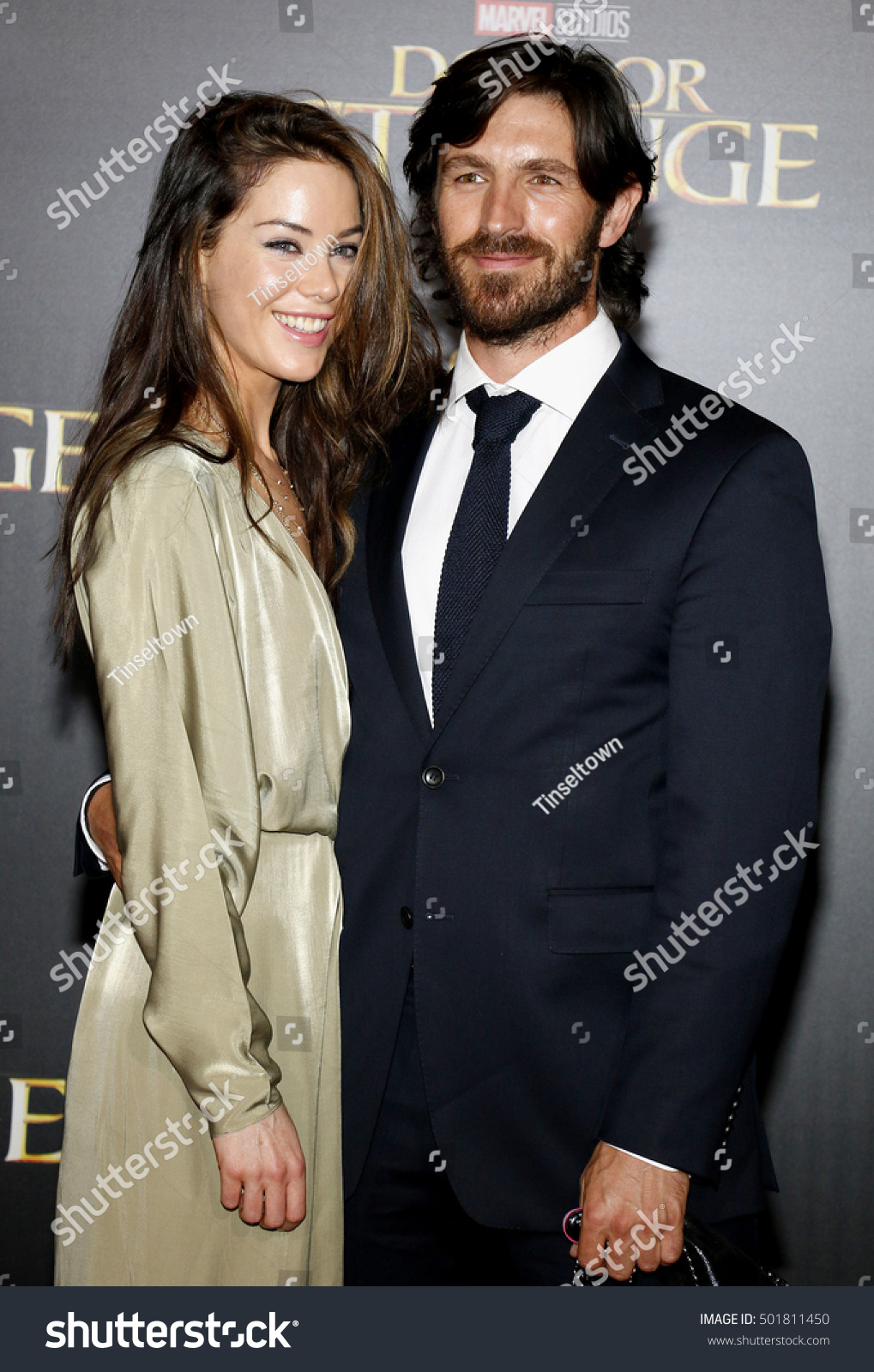 Eoin Macken Charlotte Atkinson World Premiere Stock Photo 501811450