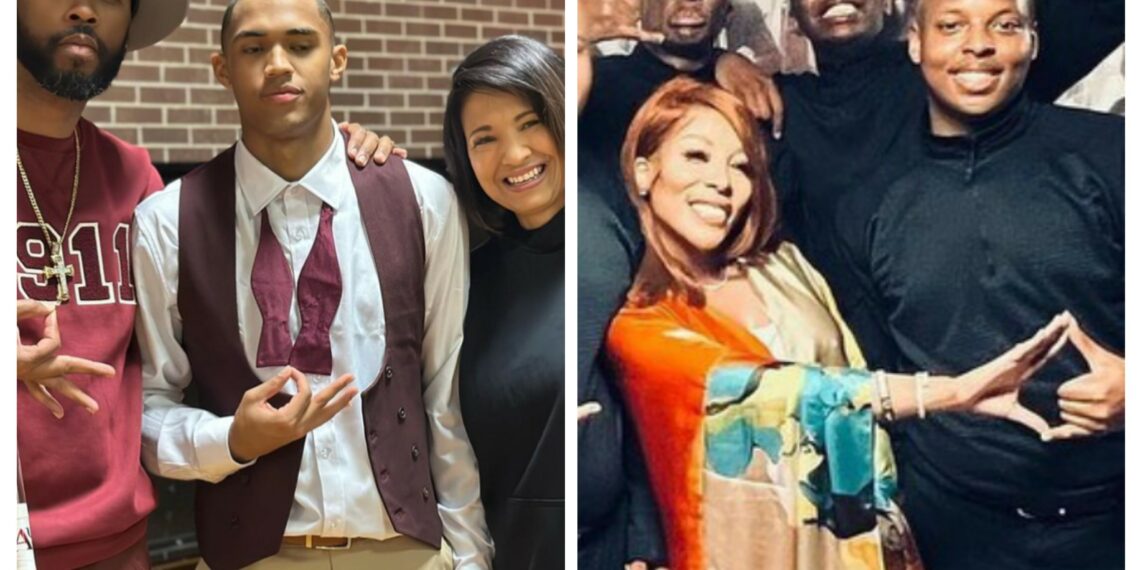 Proud Parents! K. Michelle And Montell Jordan's Sons Initiated In Black