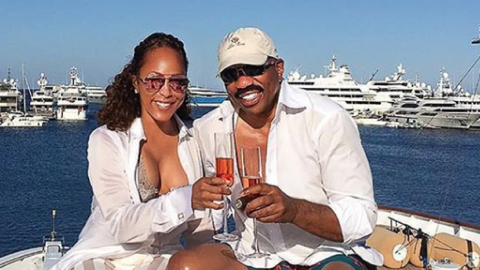 Past To Present All Of Steve Harvey's Wives