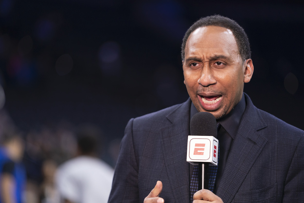 Stephen A. Smith Upsets ESPN Reporter for What He Didn't Say, She Airs