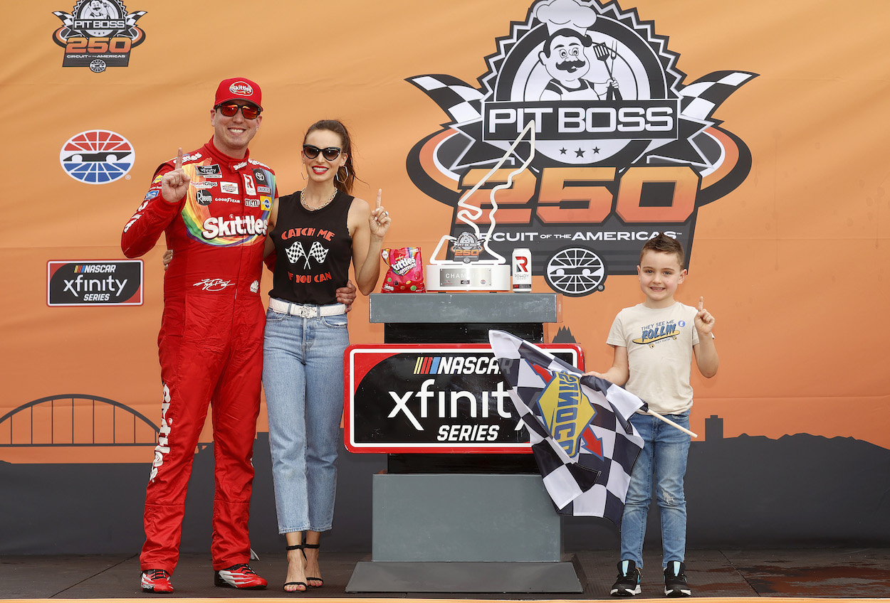 Kyle Busch's Son Brexton Following in Father's Footsteps and Already