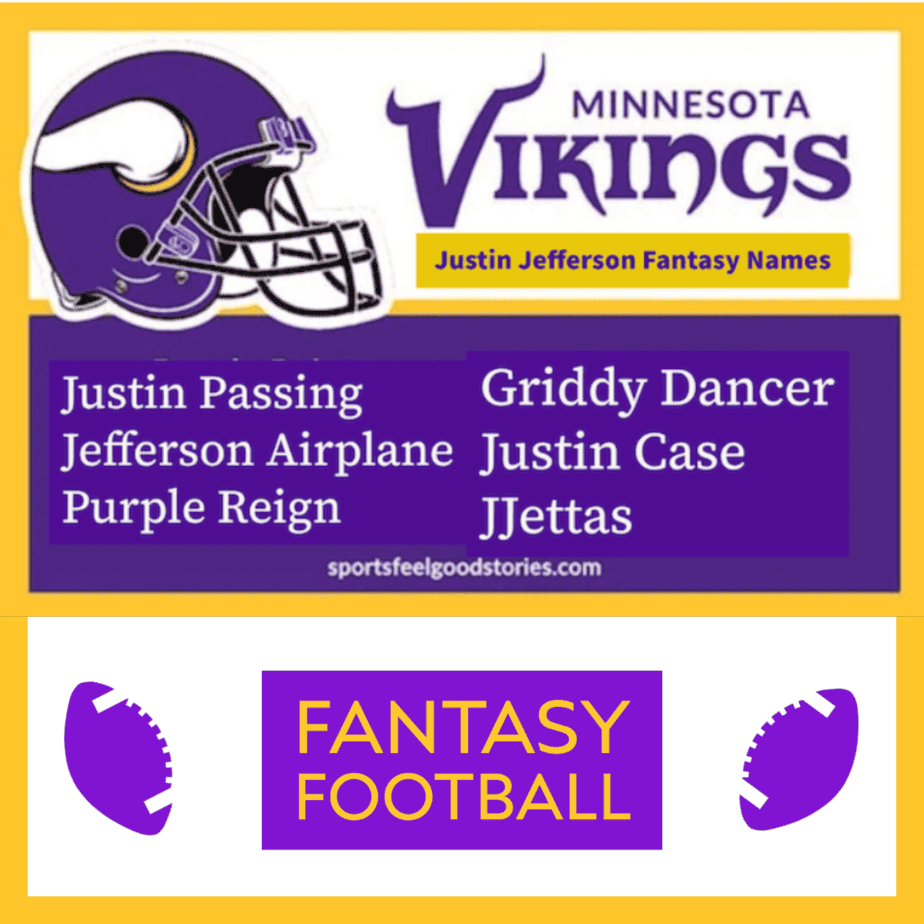 75 Best Justin Jefferson Fantasy Football Names (2024)