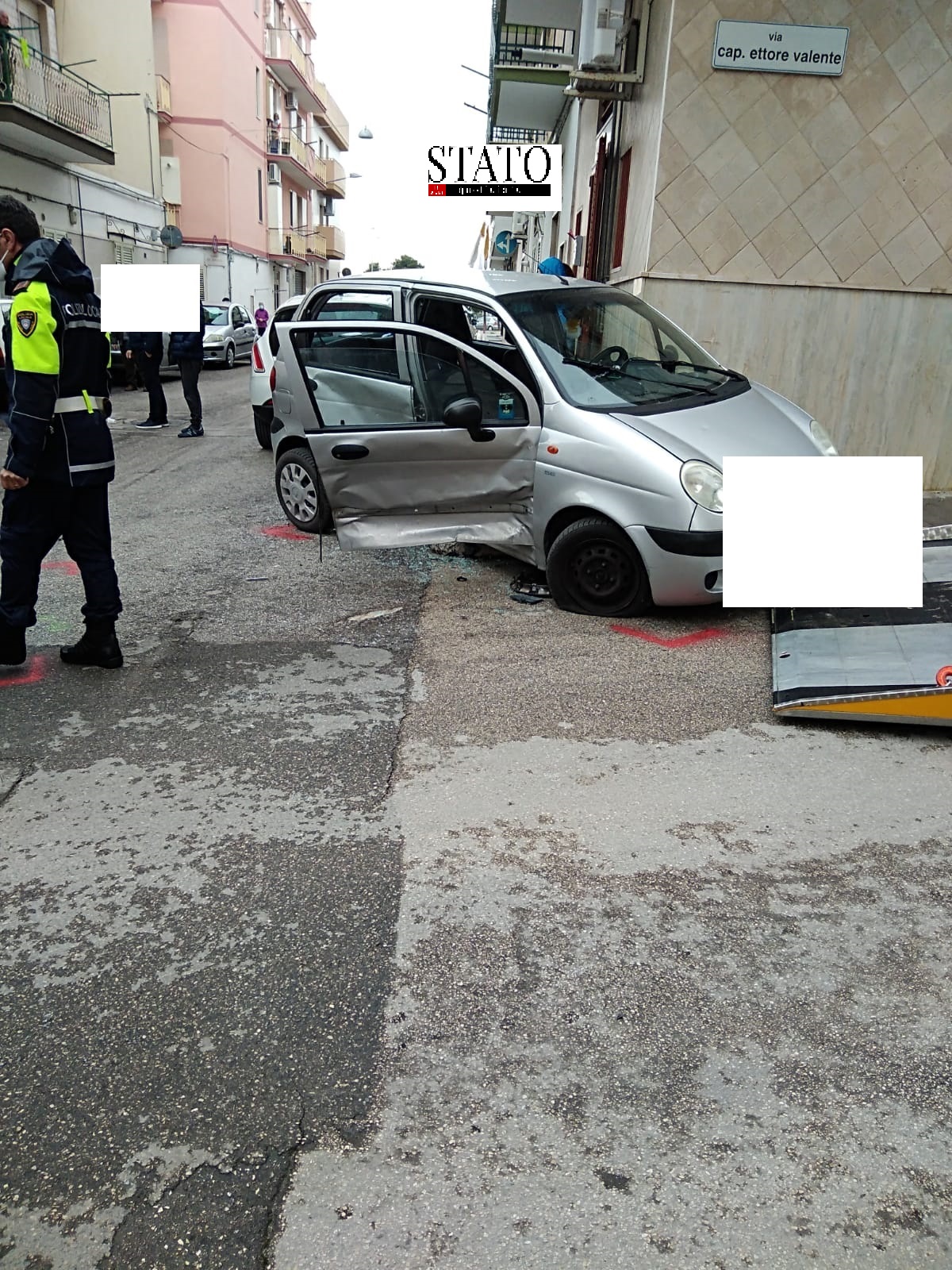 Ultim Ora Incidente A Manfredonia In Via Fiume 6 Feriti Anche Pedoni Foto Stato Quotidiano