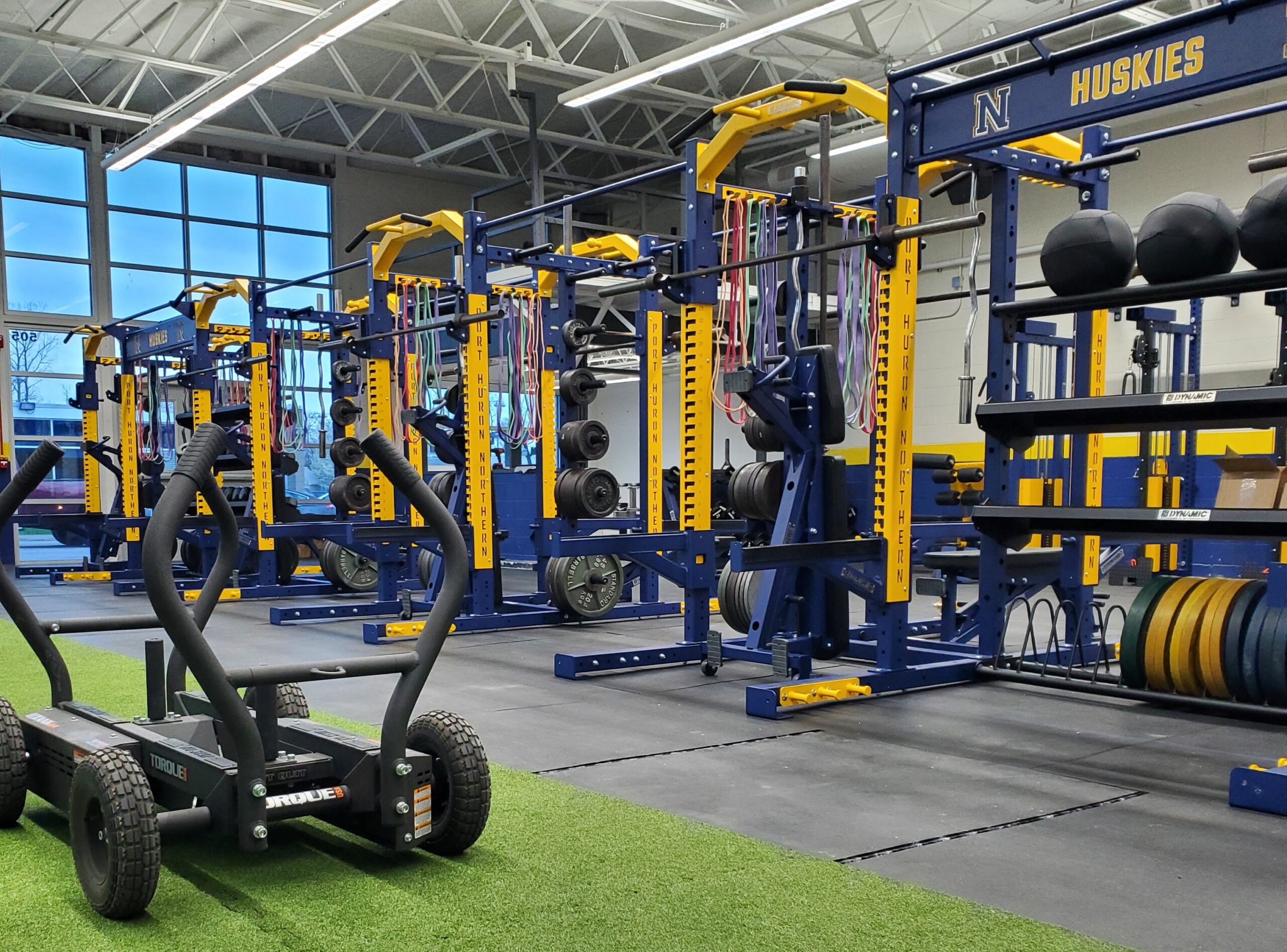 Port Huron Northern gets new weight room thanks to anonymous donor