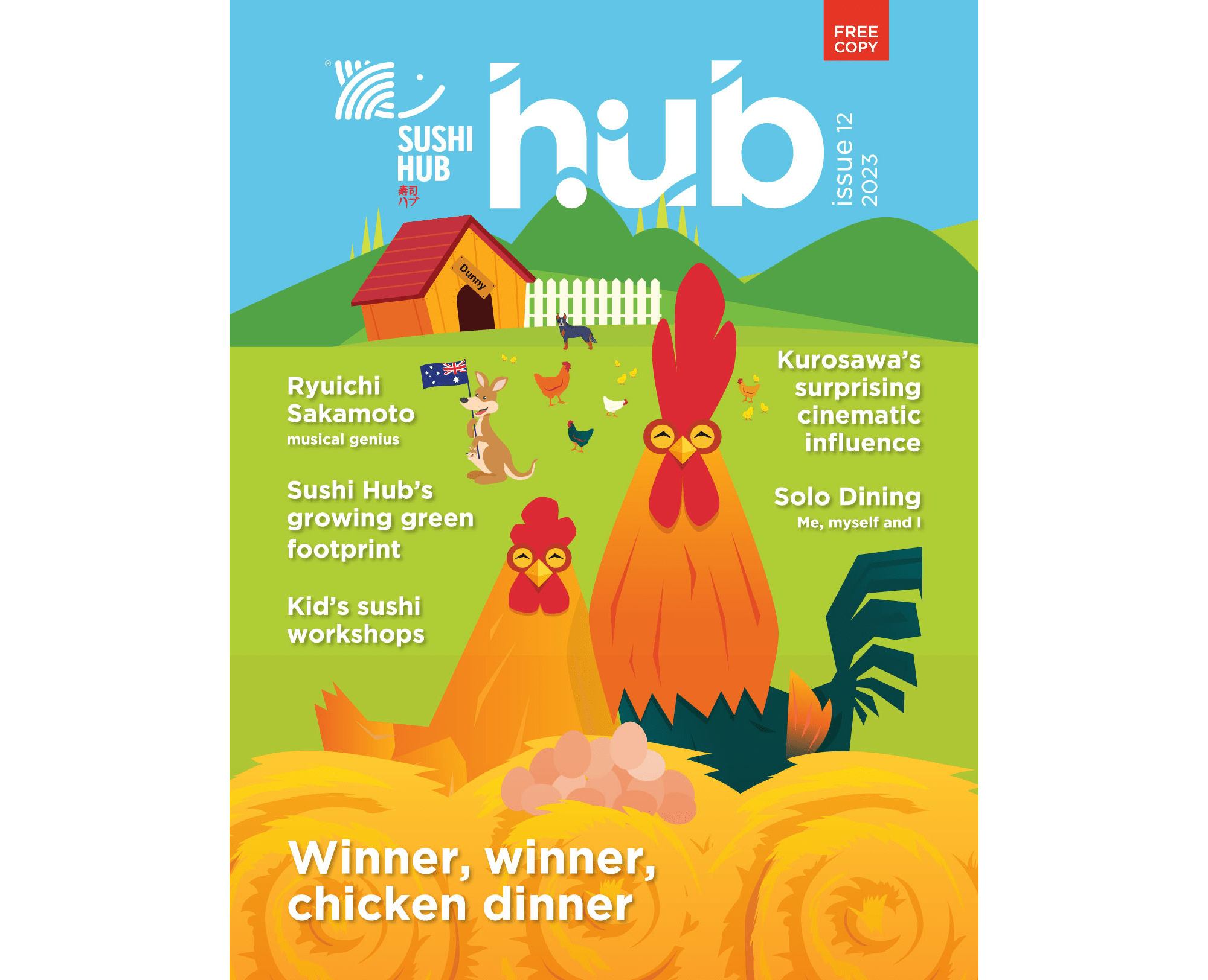 The Hub Issue 12 Sushi Hub