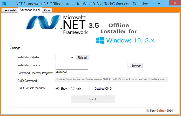 Net Framework 3 5 Offline Installer For Windows 10 And 8 X Techgainer
