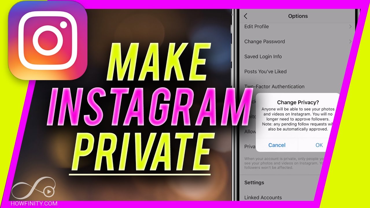 how to make instagram private how to make instagram private