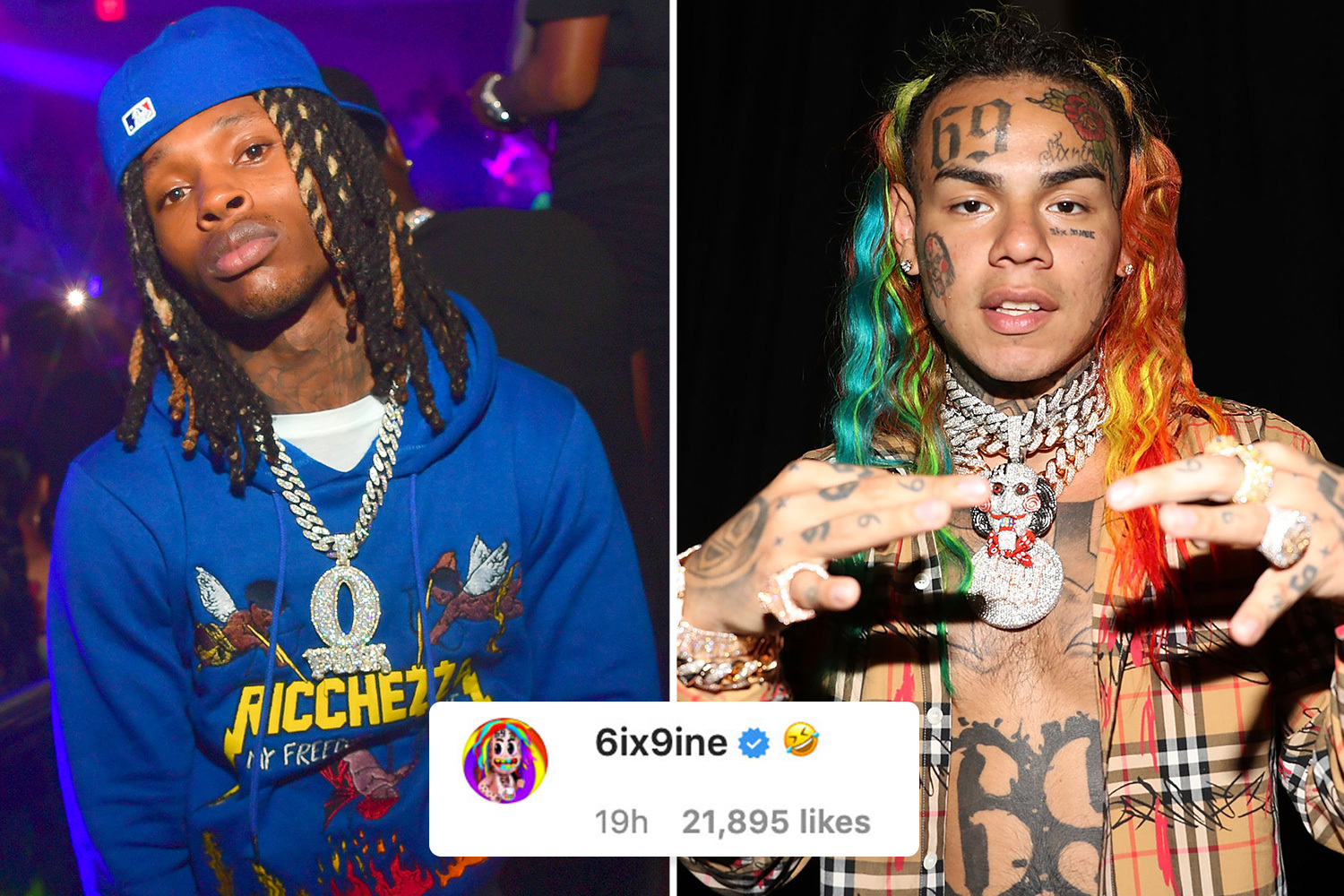 Tekashi 6ix9ine slammed for mocking King Von's tragic death just hours