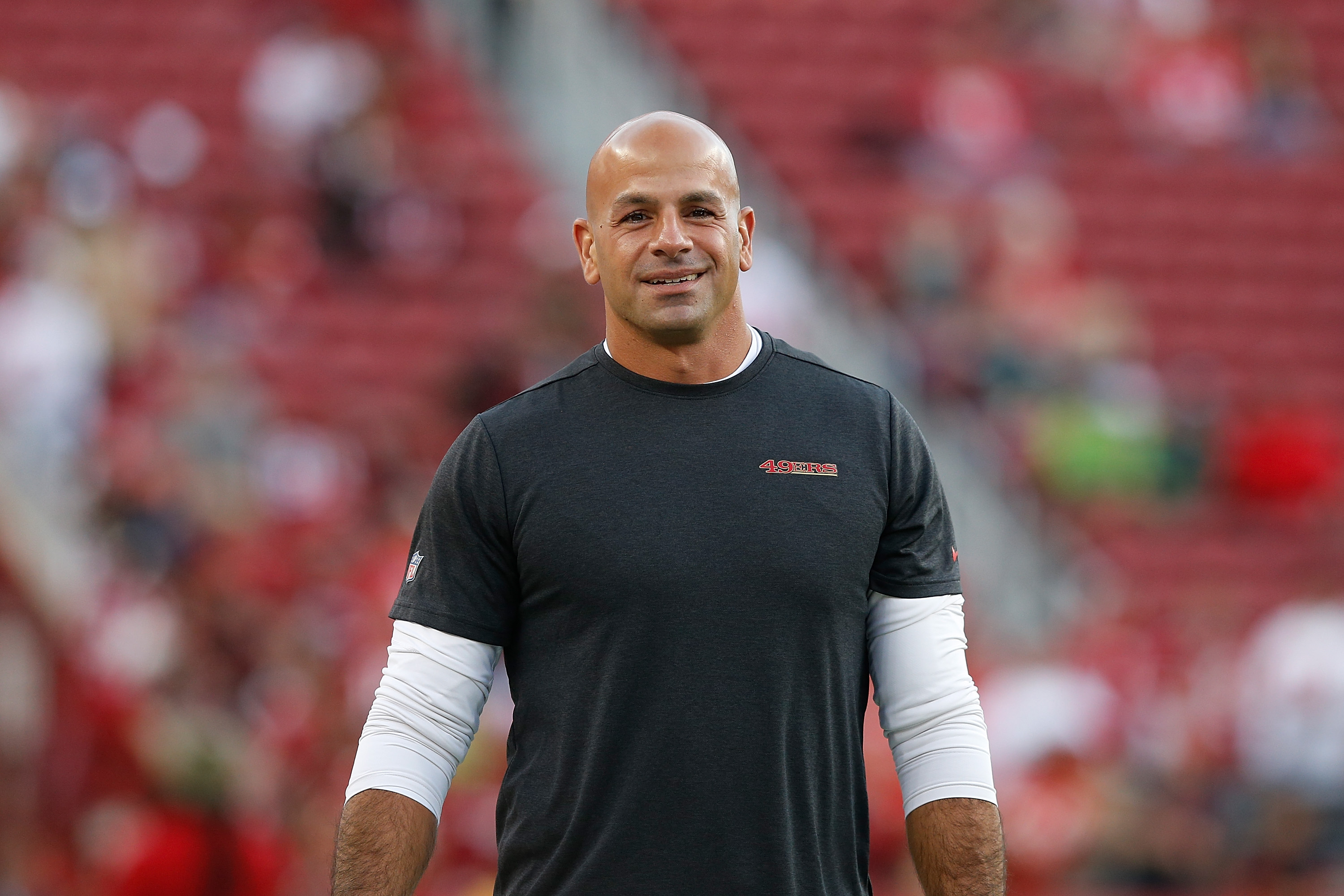 Who is Robert Saleh's wife Sanaa and how many kids do they have?