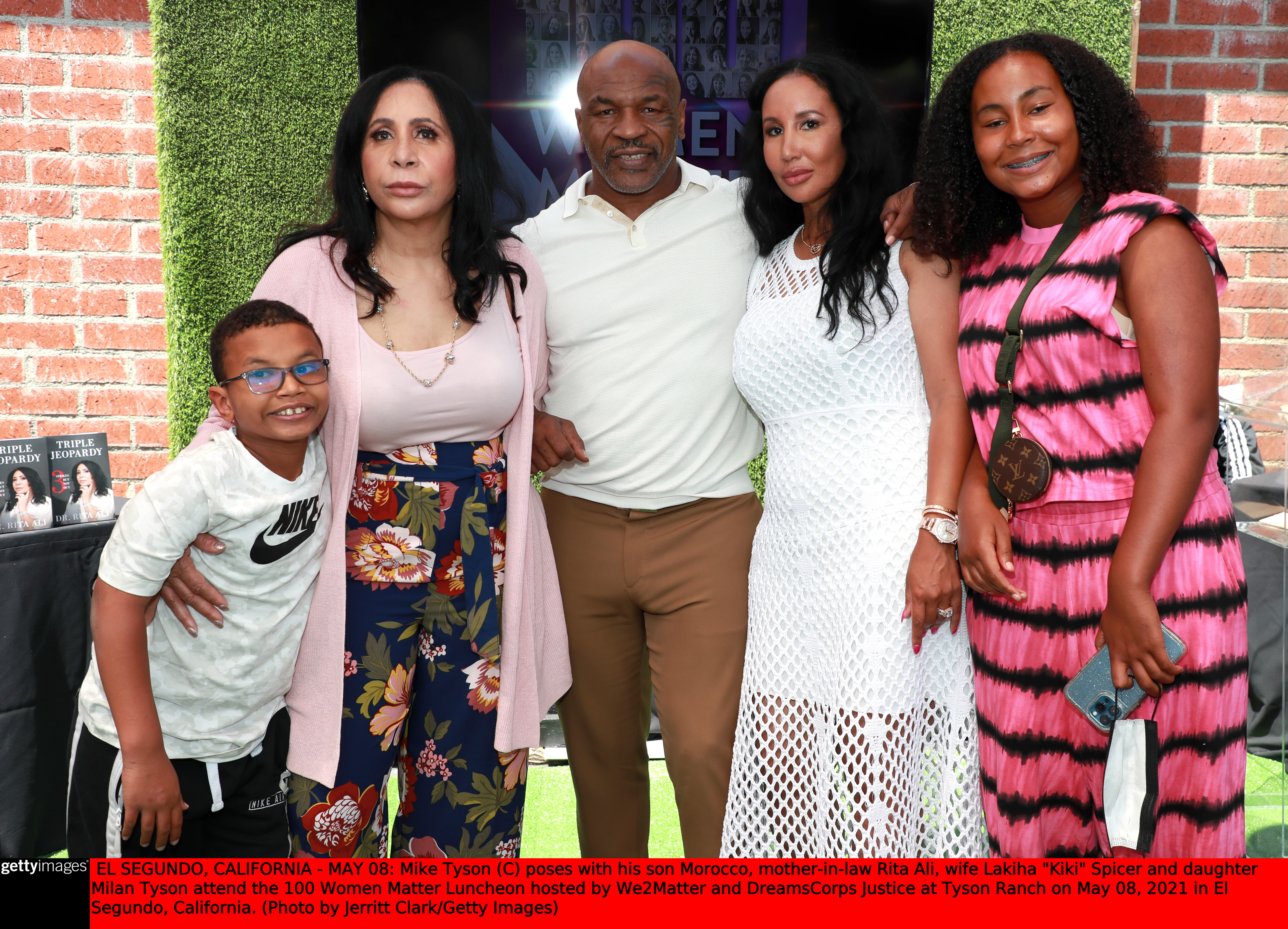 Mike Tyson and family launch charity to help 'empower' 100 former