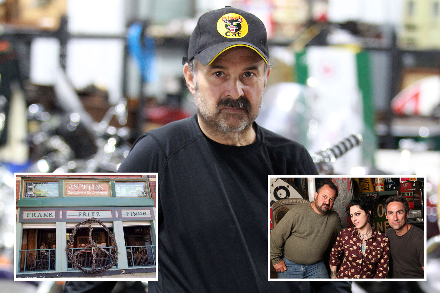 American Pickers star Frank Fritz’s business was shut down before he