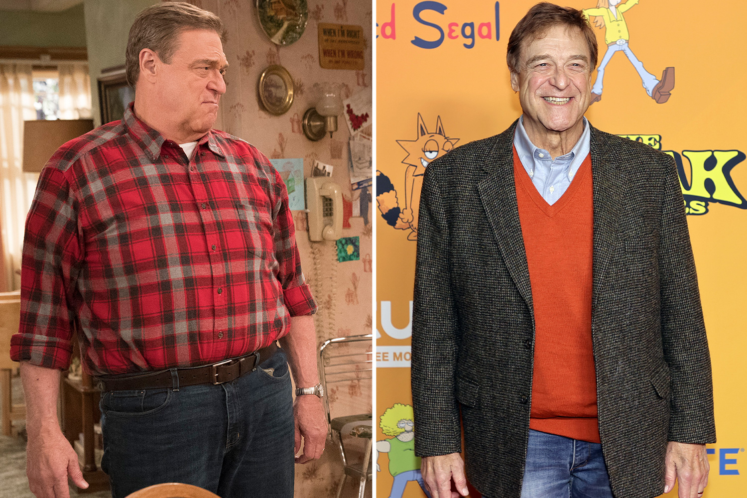 John Goodman looks unrecognizable continuing to show off 200lb weight