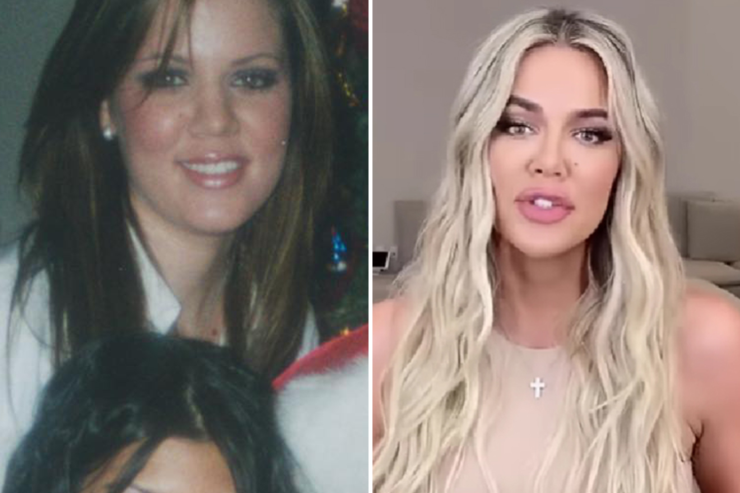 Khloe Kardashian looks unrecognizable as a teen with her sisters