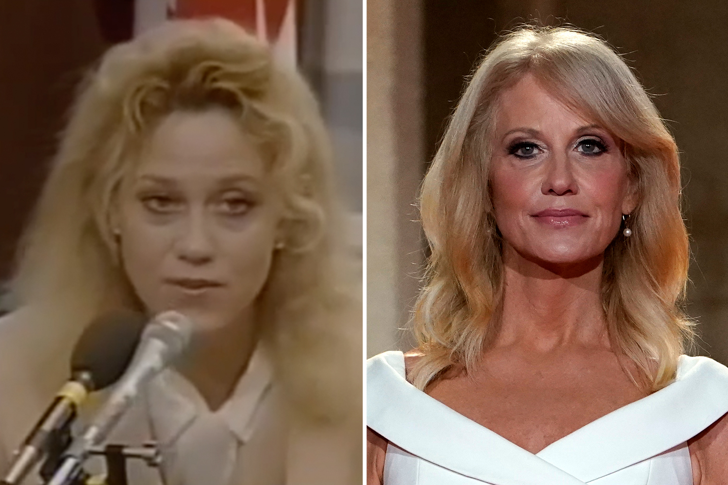 Kellyanne Conway looks unrecognizable in throwback photos before