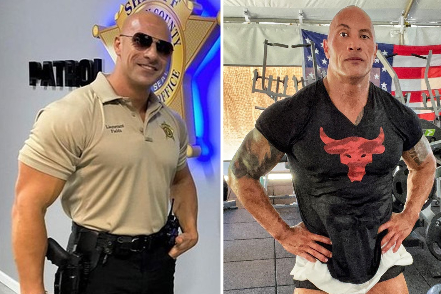 Meet incredible 'The Rock' lookalike Eric Fields, an Alabama cop often