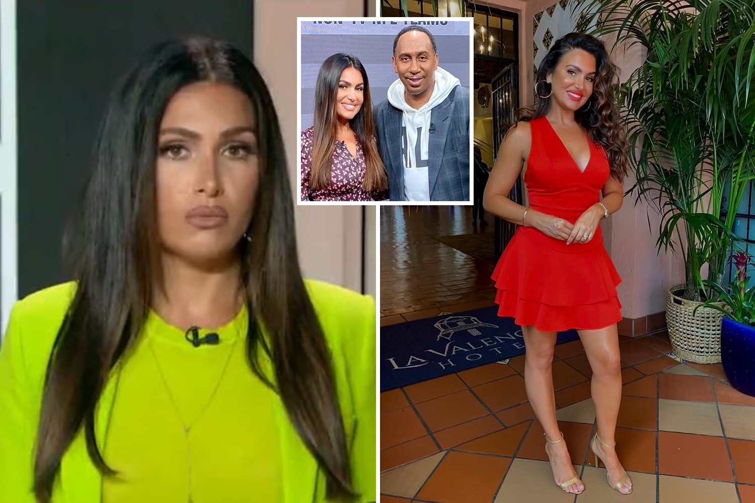 Stephen A Smith compliments 'aquawoman' Molly Qerim on ESPN First Take