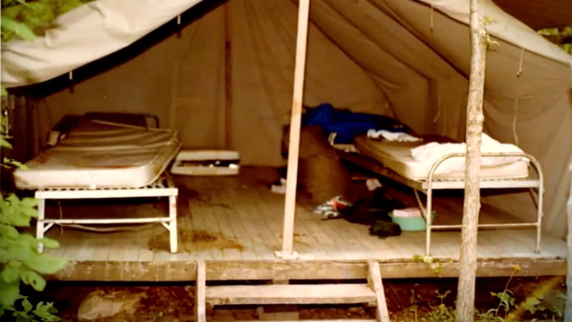 Horror pics of bloodsoaked tent after Oklahoma Girl Scout Murders