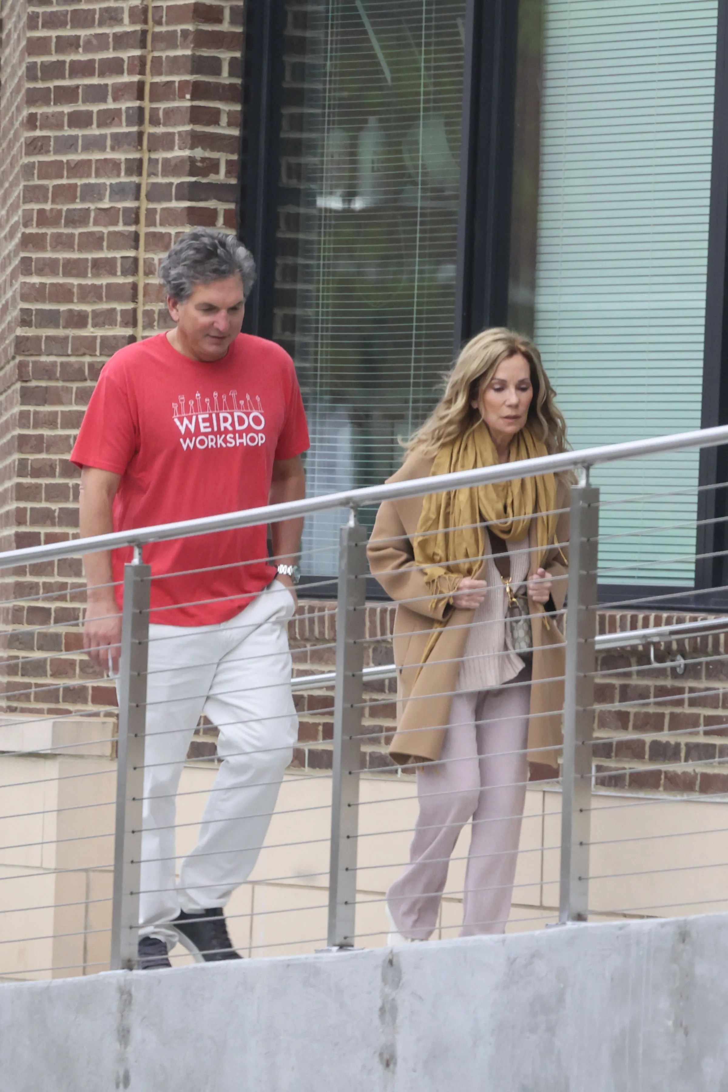 Today's Kathie Lee Gifford and Richard Spitz caught on gym trip in new pics despite his attempt