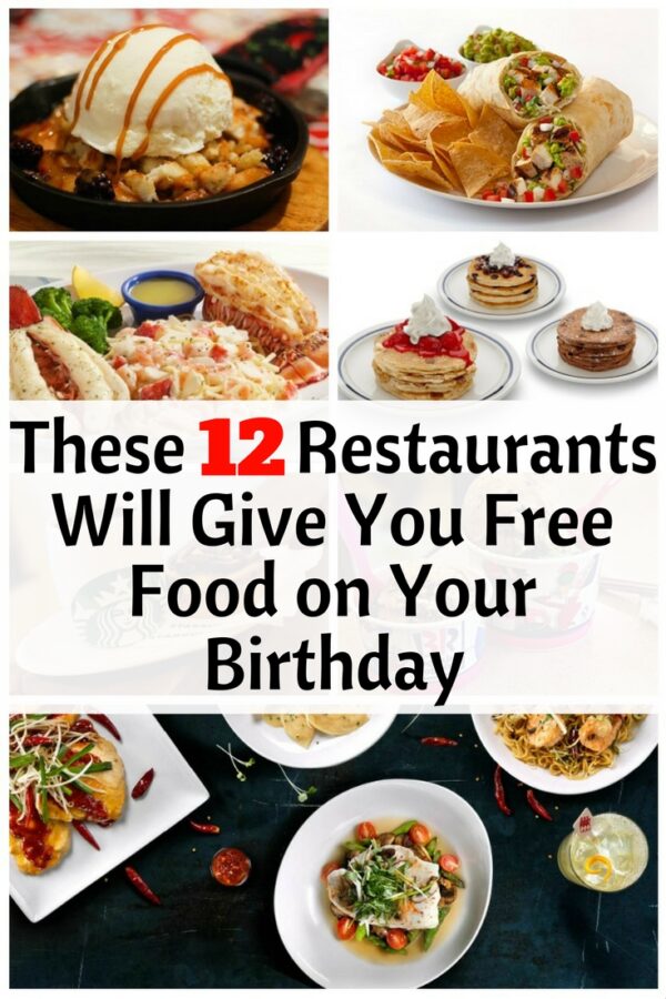 12 Restaurants That Gives Free Food On Your Birthday The Budget Diet