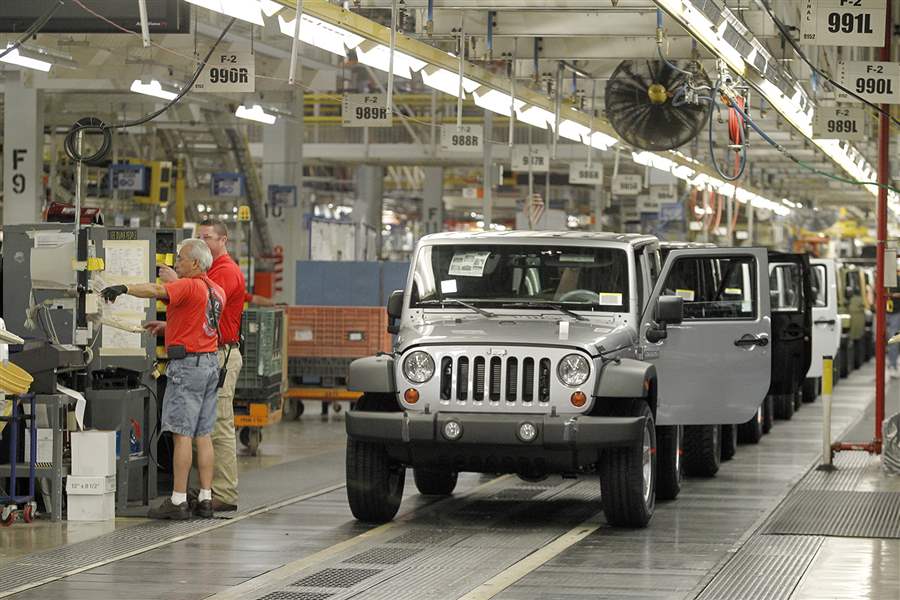 Toledo plant to build new Jeep pickup The Blade