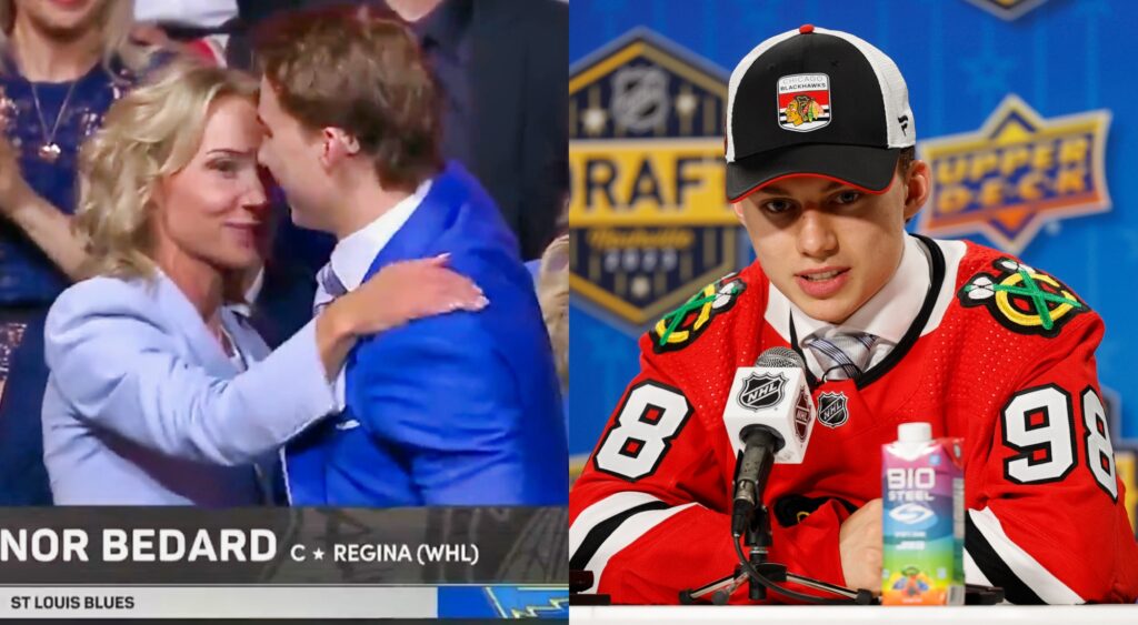 NHL Fans Were Stunned By Connor Bedard's Hot Mom