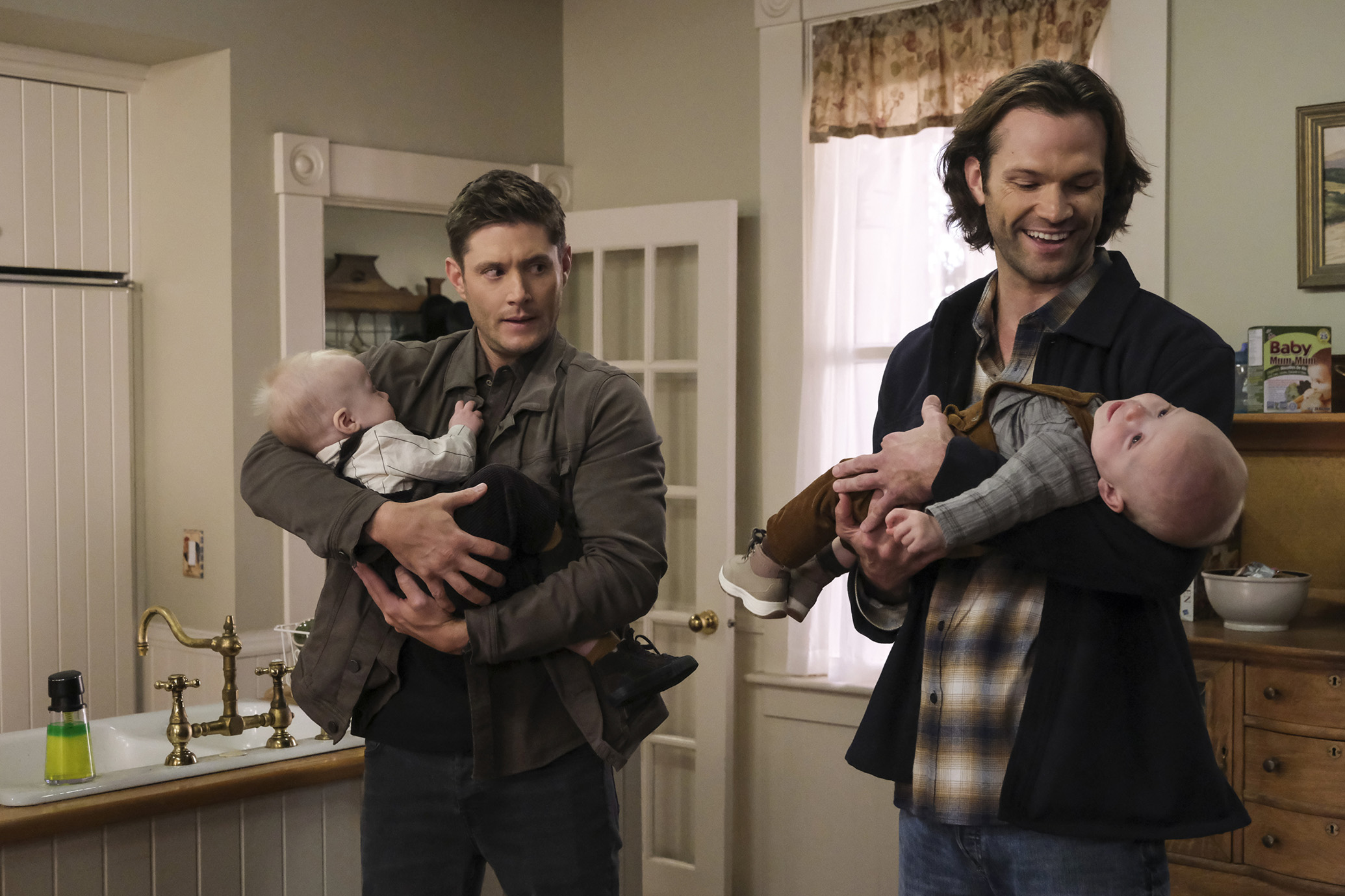 Dean and Sam Juggle Babies in These New Supernatural Photos TV Guide