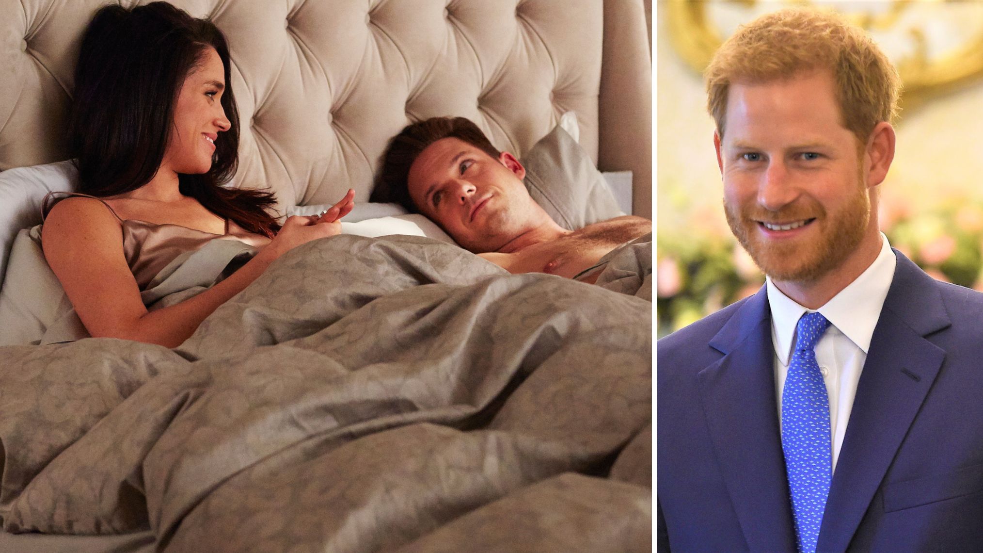 Prince Harry Admits Watching Meghan Markle's 'Suits' Sex Scenes Was a