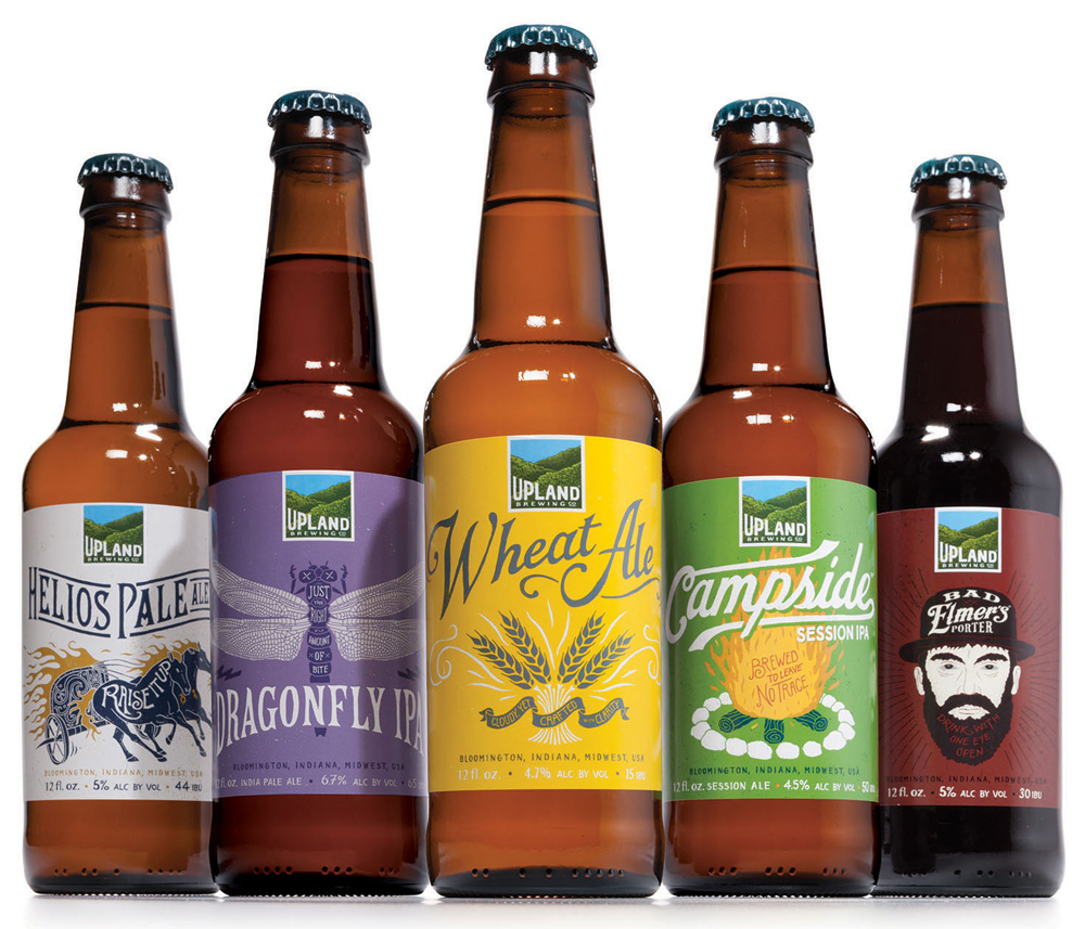 Brand New New Logo and Packaging for Upland Brewing Co. by Young