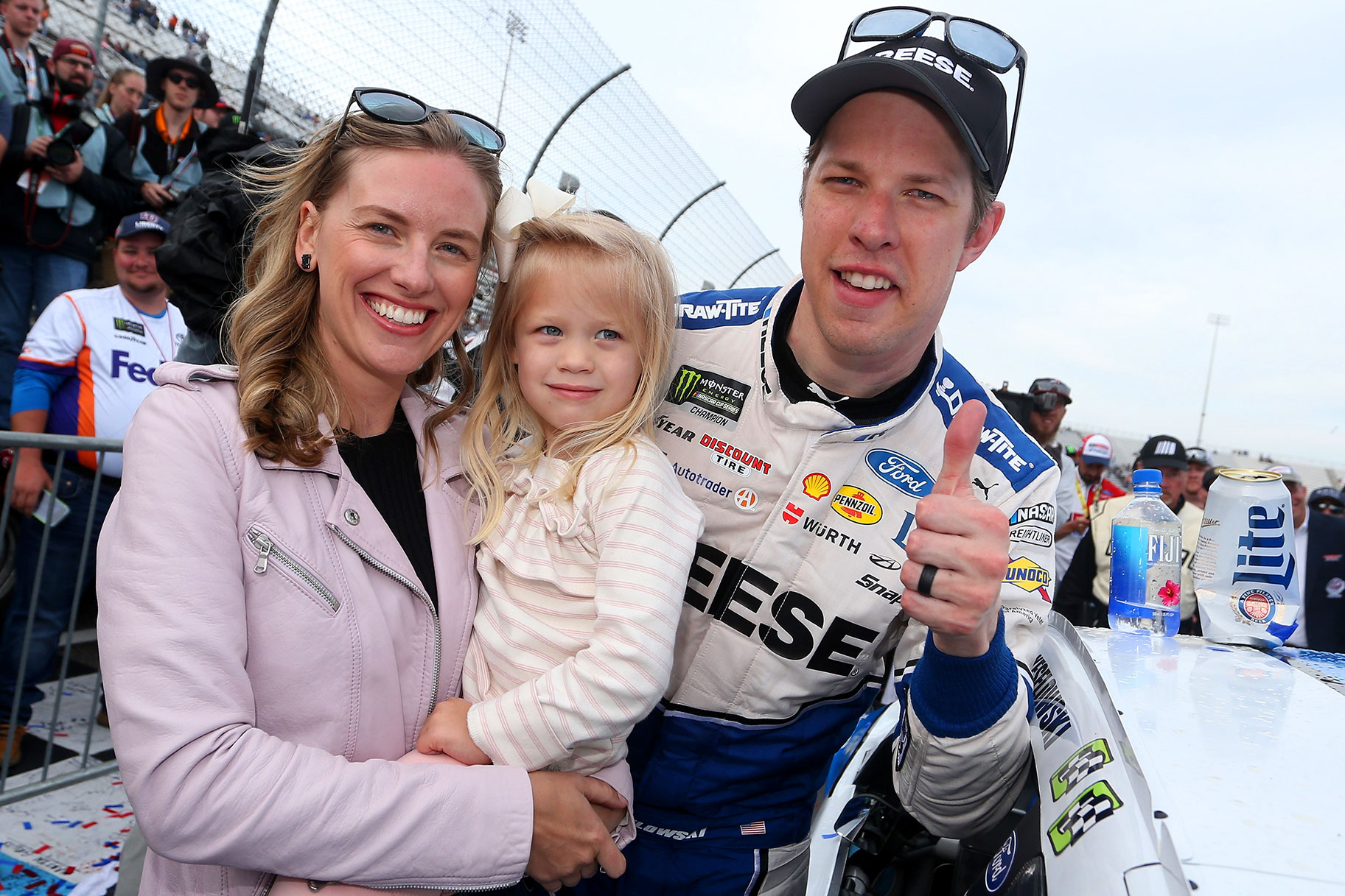 Race For The Championship Episode 4 Who Is Brad Keselowski's Wife