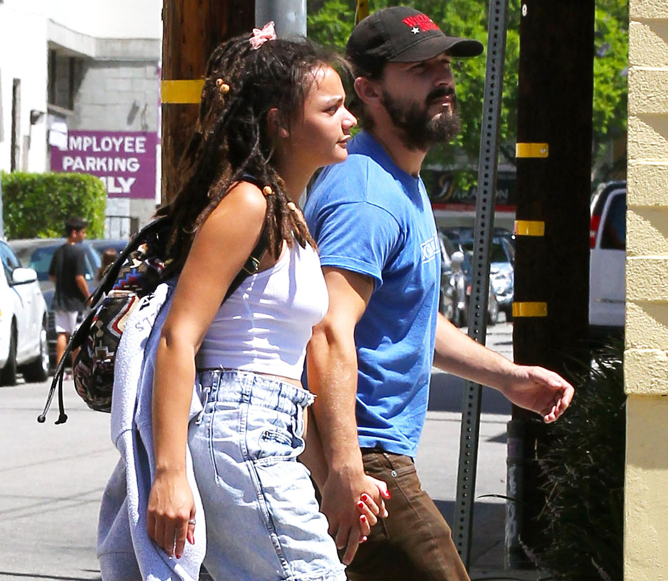 Shia LaBeouf Holds Hands With New Girlfriend Sasha Lane Photo