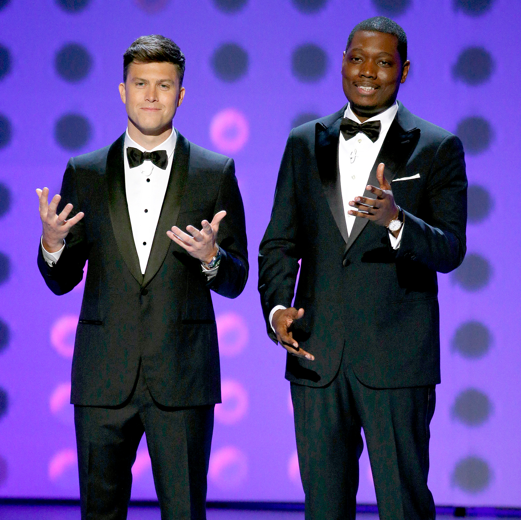 Emmys 2018 Michael Che, Colin Jost’s Best Moments as Hosts
