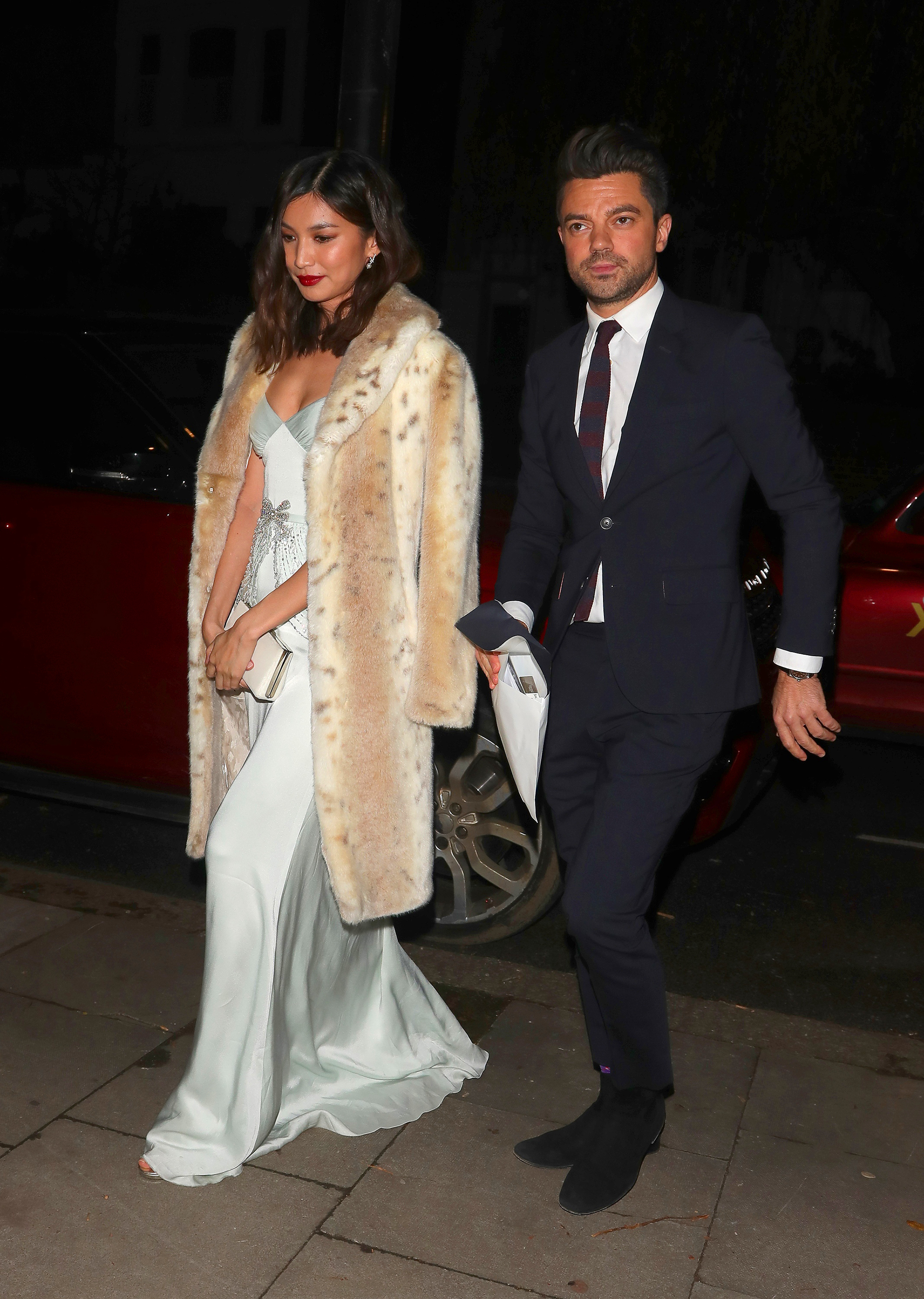 Gemma Chan, Dominic Cooper Make First Public Appearance as Couple