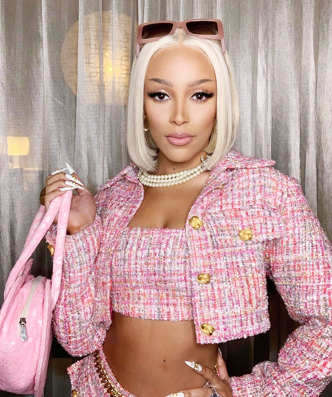 Doja Cat Sizzles on the Set of Her New Music Video