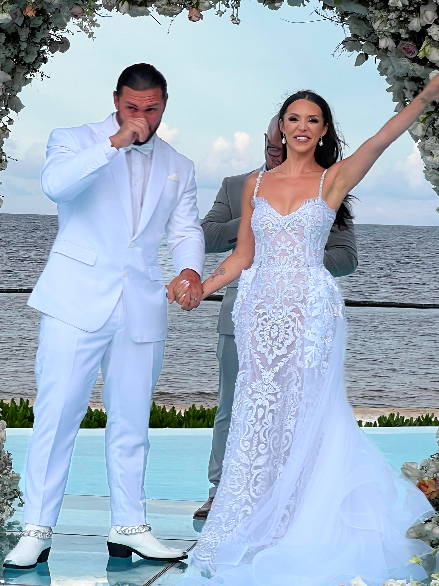 See Scheana Shay's EyeCatching Wedding Day Dresses Photos