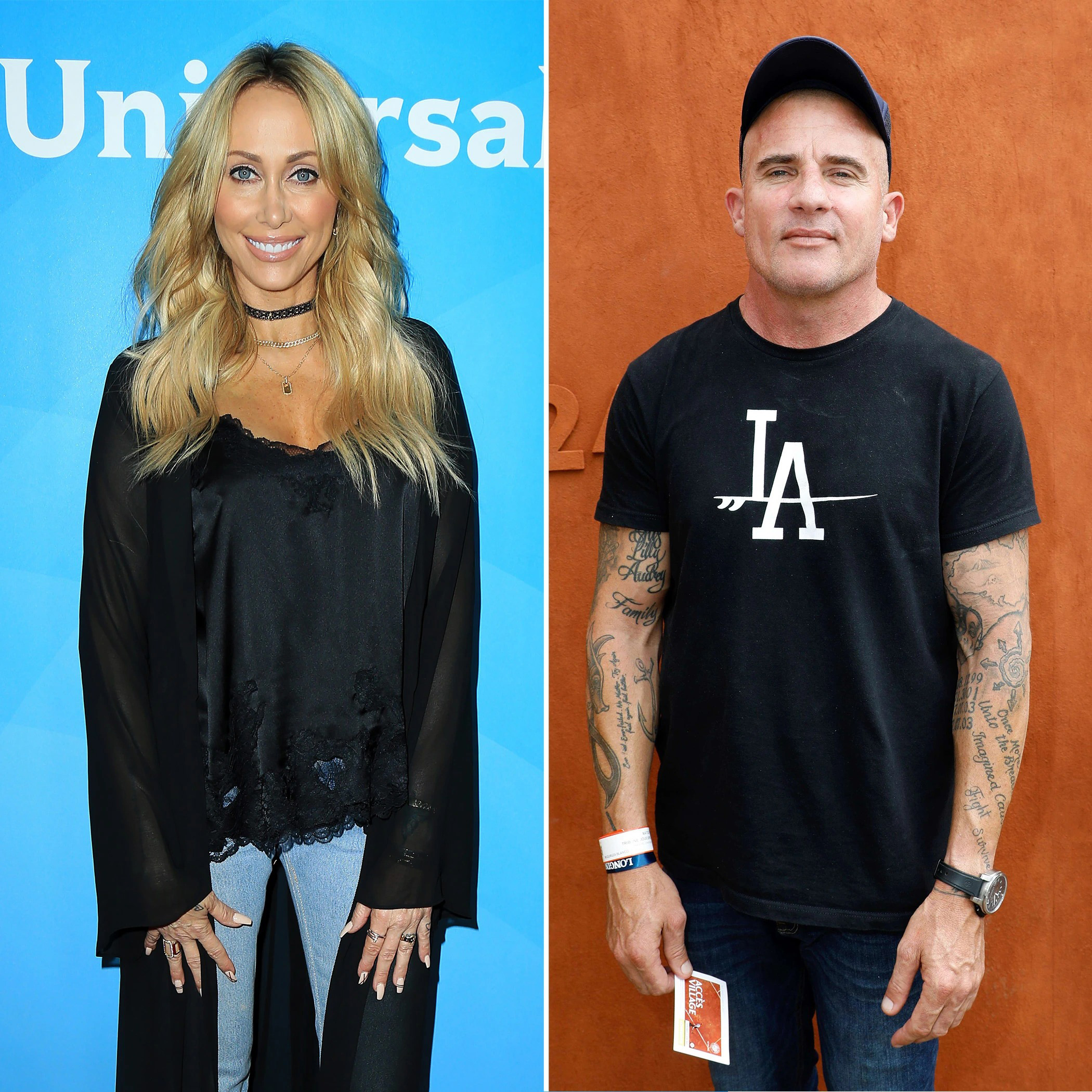 Tish Cyrus, Dominic Purcell's Relationship Timeline