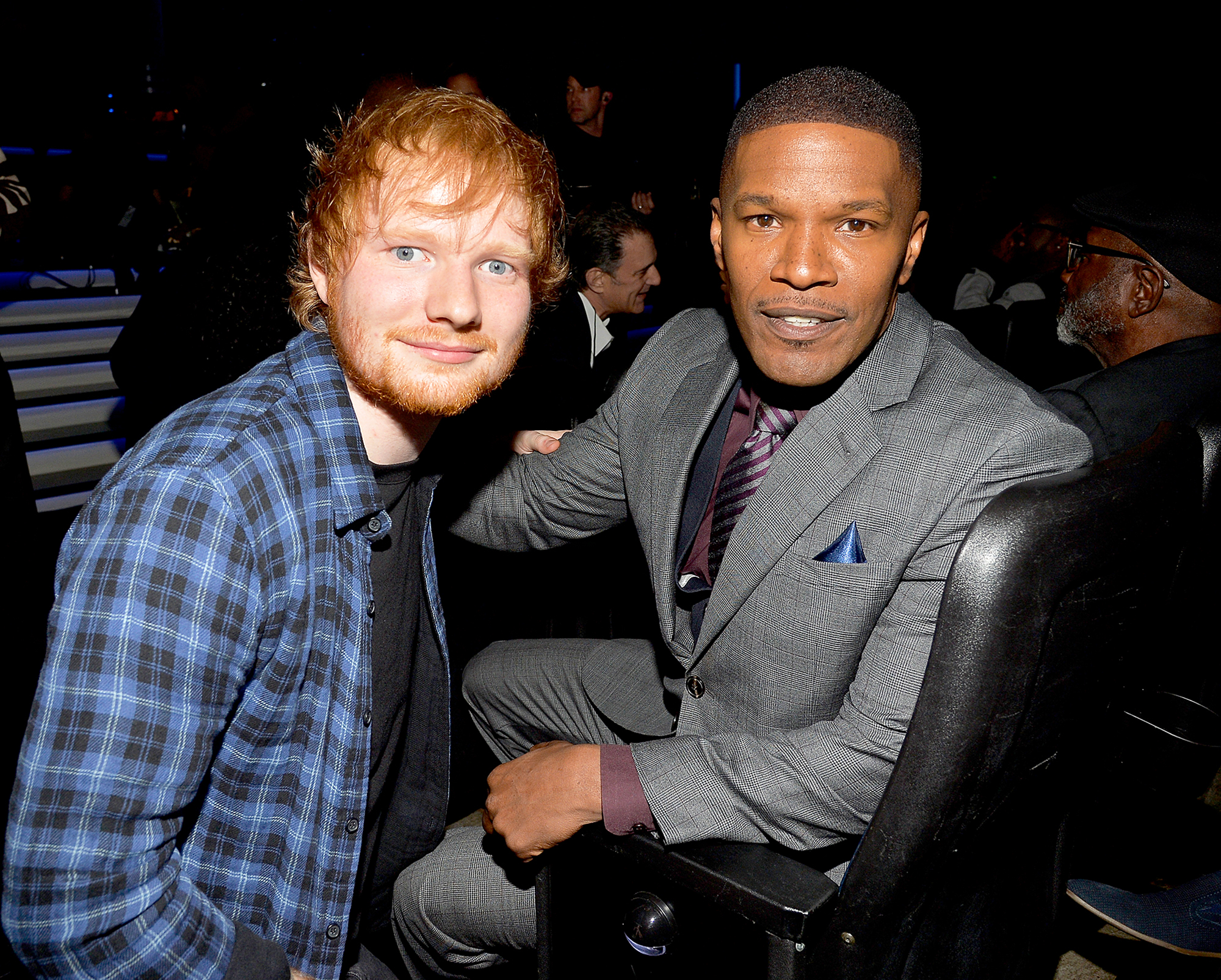 Jamie Foxx Ed Sheeran Slept on My Couch Before He Was Famous Us Weekly