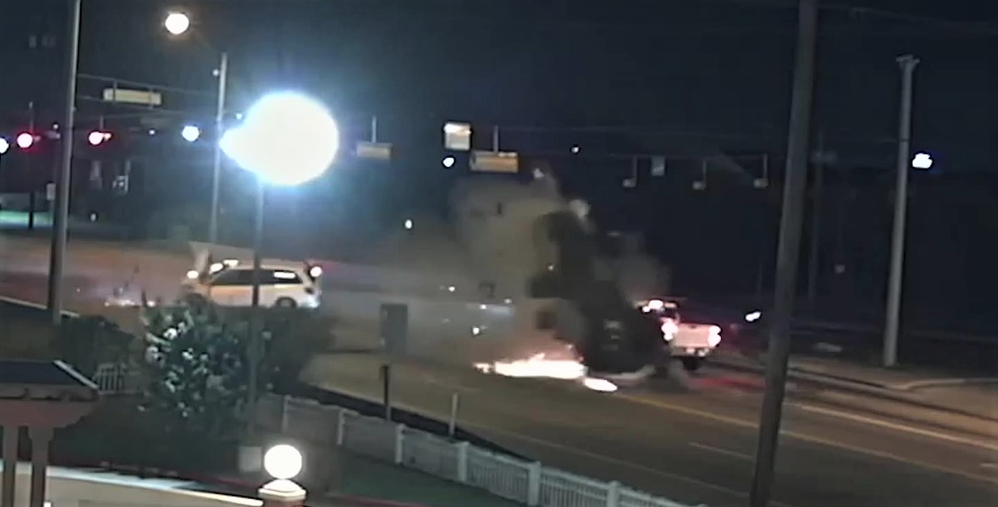 Security footage captures deadly Brownsville crash KVEOTV