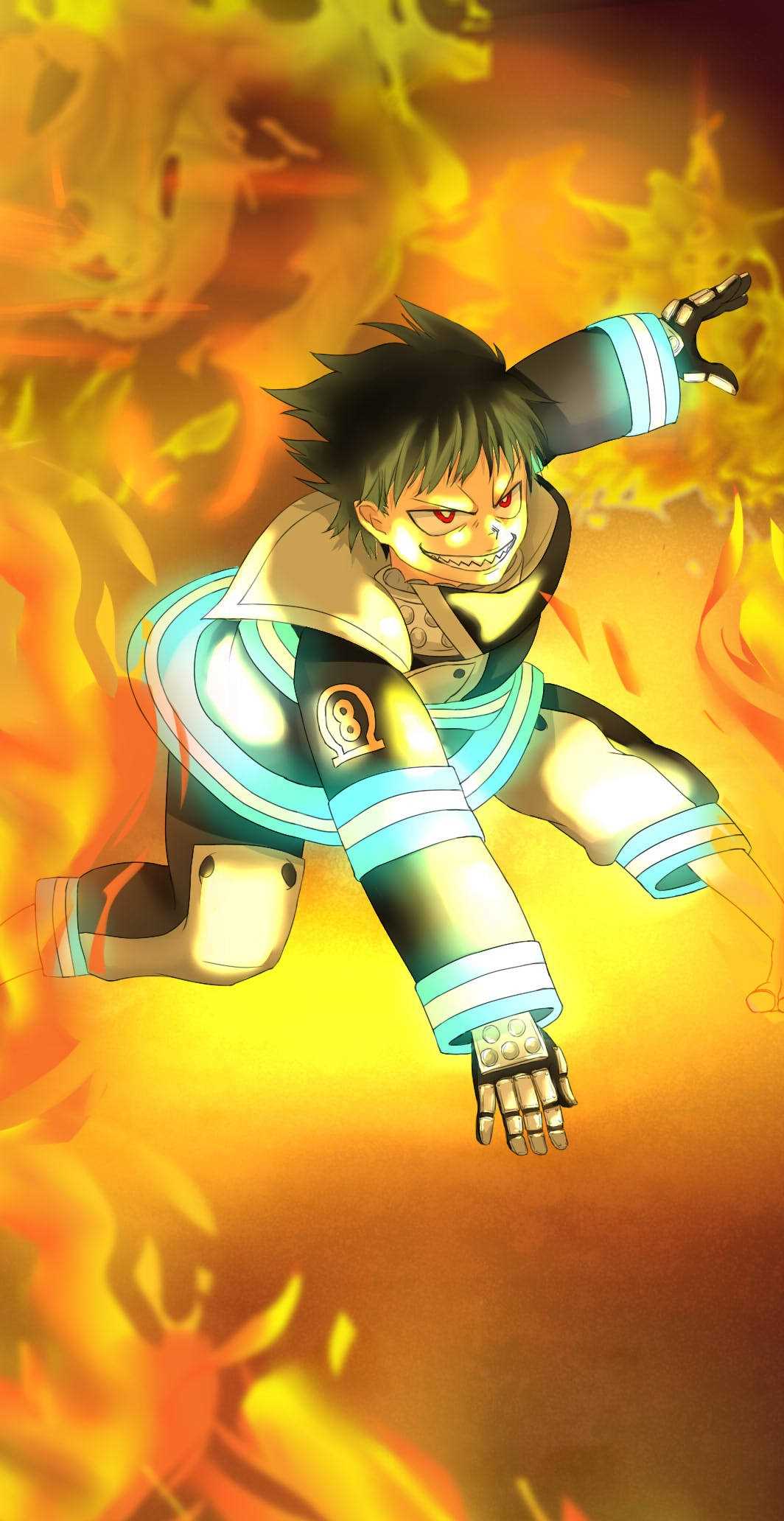 Fire Force Wallpaper Wallpaper Sun