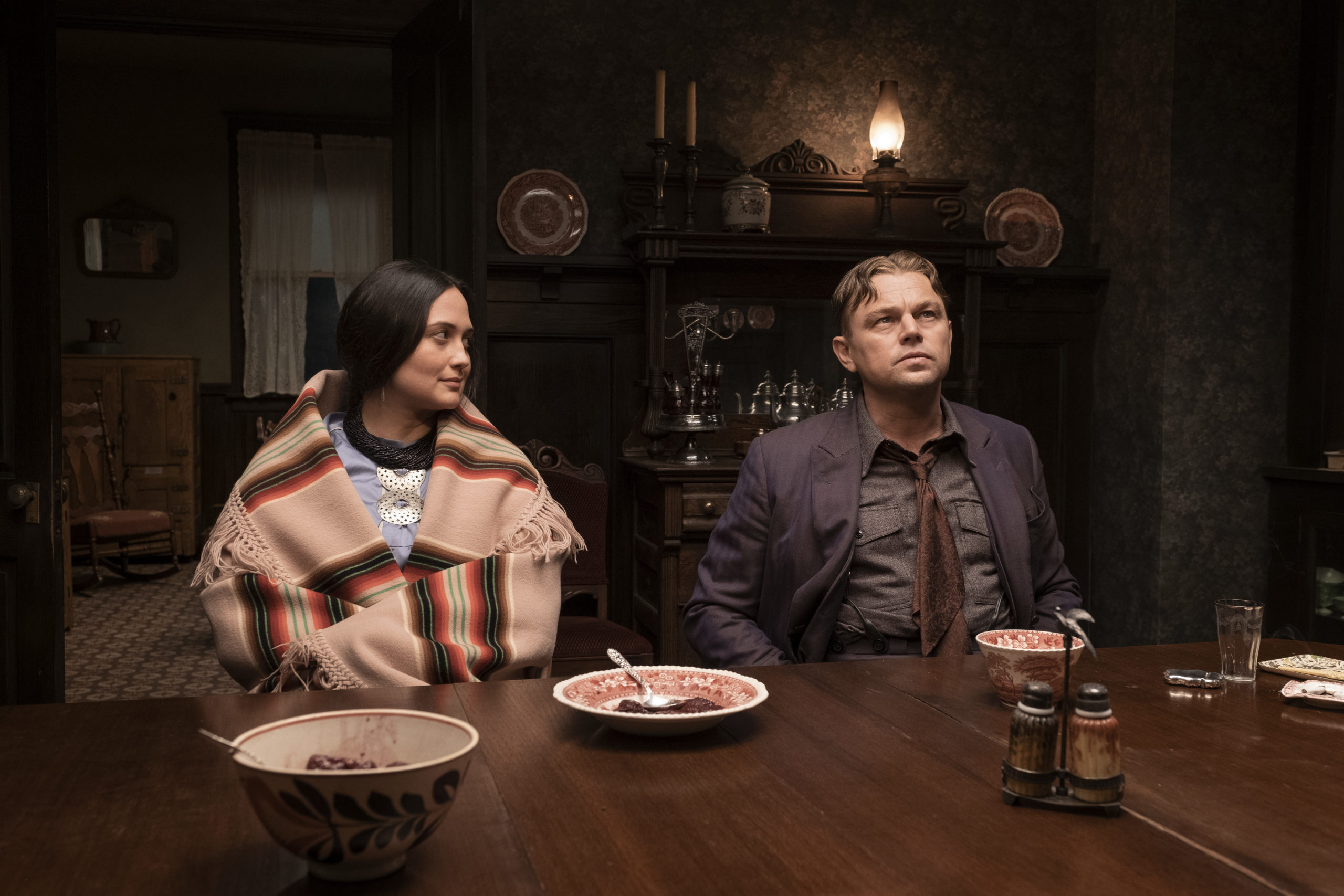 First Look At Leonardo DiCaprio And Lily Gladstone In Martin Scorsese's