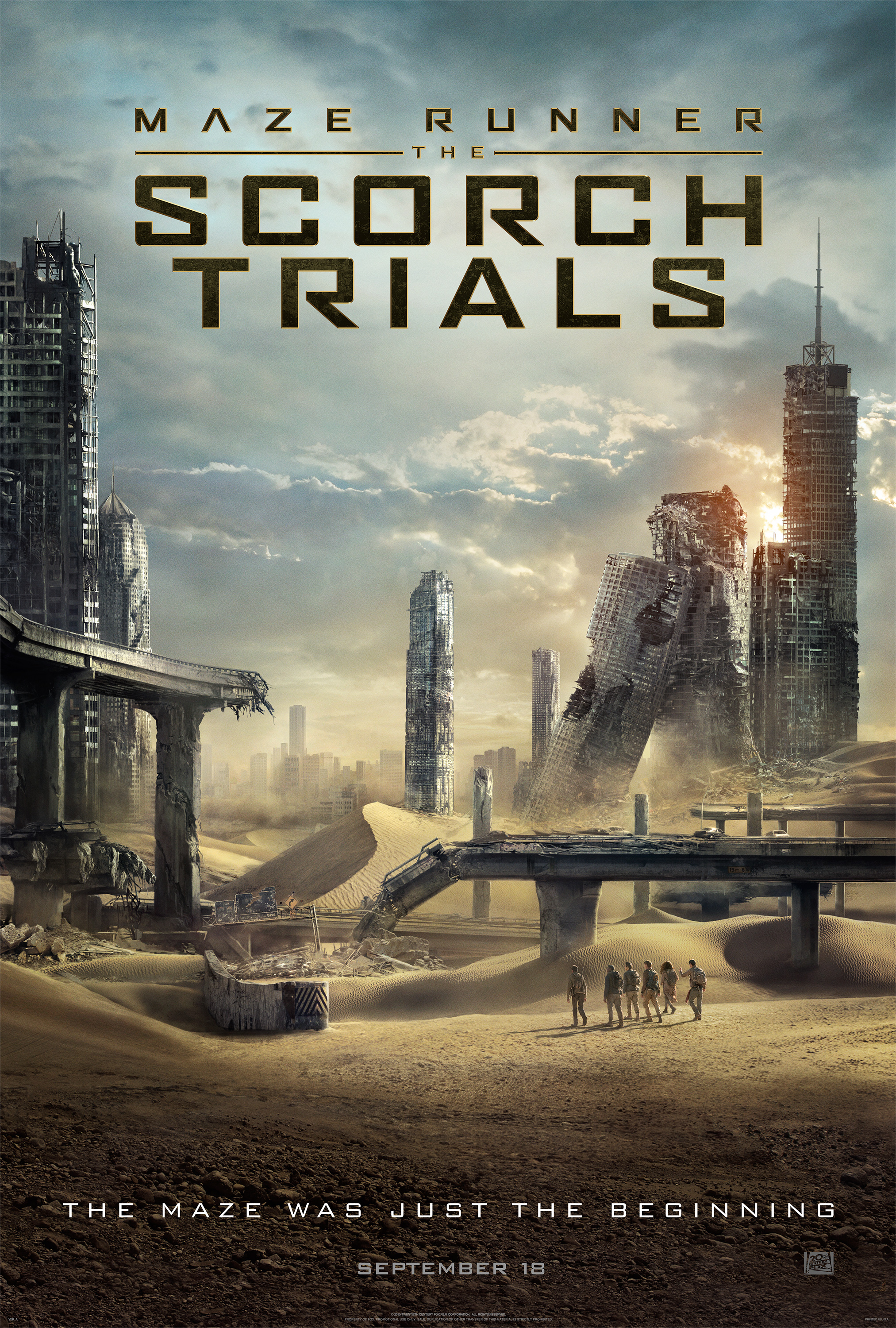 Exciting First Trailer For MAZE RUNNER THE SCORCH TRIALS Lands We