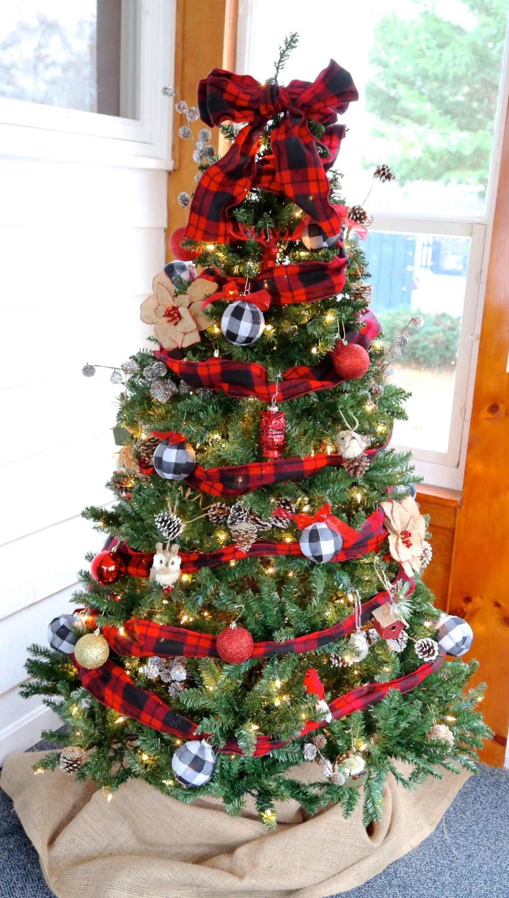 19+ Buffalo Check Christmas Tree Ideas Pics Christmas for you and family