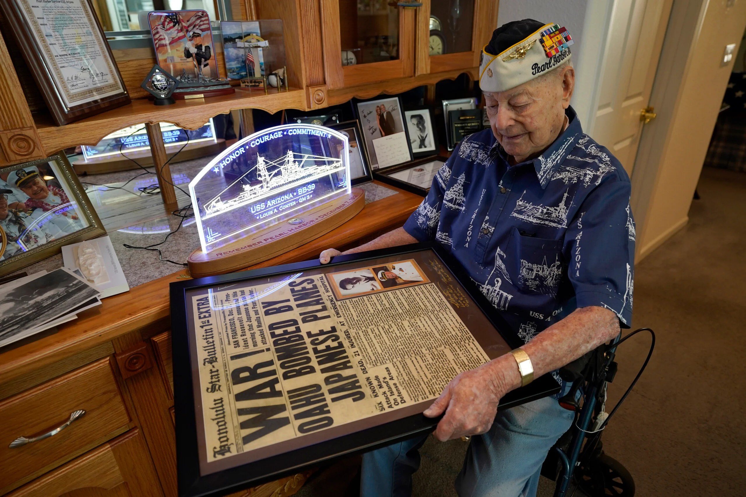 USS Arizona survivor Honor those killed at Pearl Harbor Indianapolis