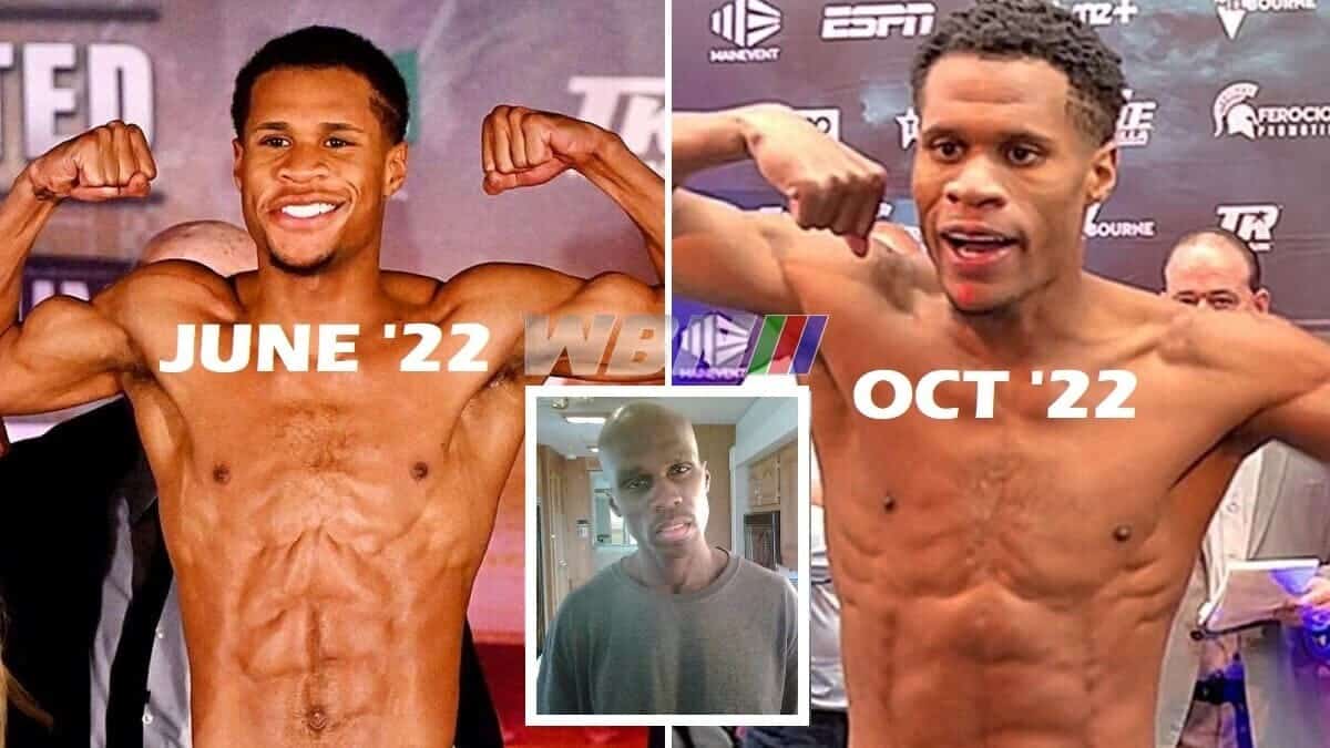 '50 Cent thin' Devin Haney 'looks awful' and 'very gaunt,' risks titles